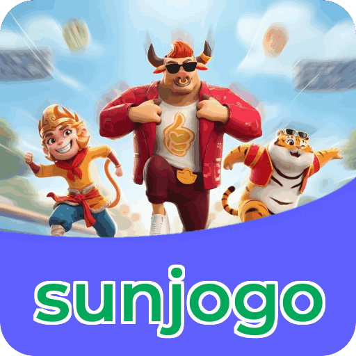 Fluxo de download do app sunjogo — referência visual